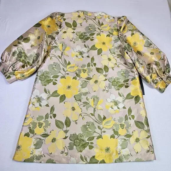 NWT Tuckernuck Pomander Place Dress XXL Daylily Jacquard Samantha Mini Floral - Picture 10 of 16
